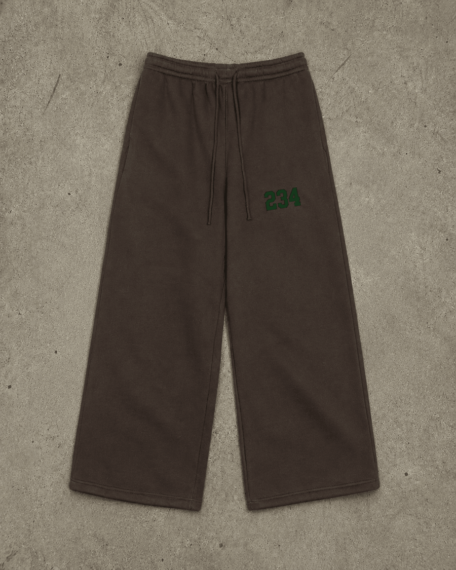 234 Sweatpants in Brown by TWO THREE FOUR