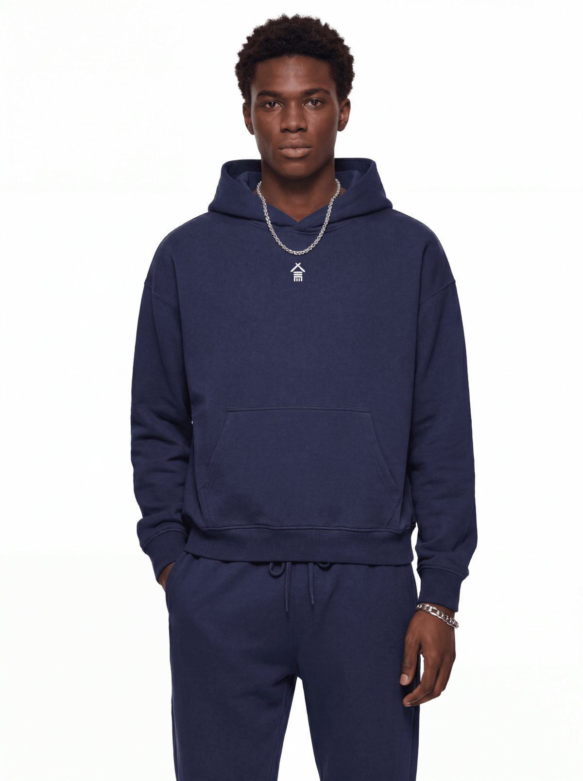 Essential Boxy Heavyweight Drop - Shoulder Hoodie - | 234 Collectives