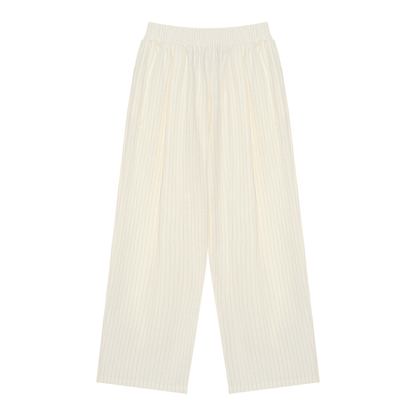 Lagos Eyo Masquerade Unisex Striped Pleated Pants - | 234 Collectives