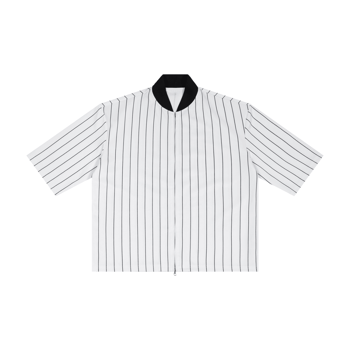 Unisex Striped Full - Zip Baseball Jersey - | 234 Collectives